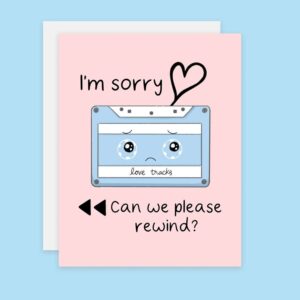 Sorry - Thankyou Card